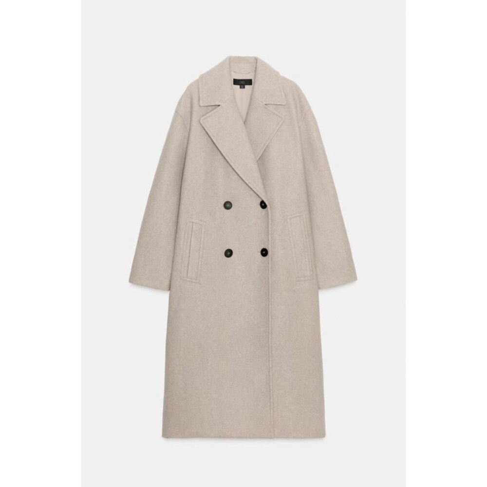 ZARA SOFT OVERSIZED COAT